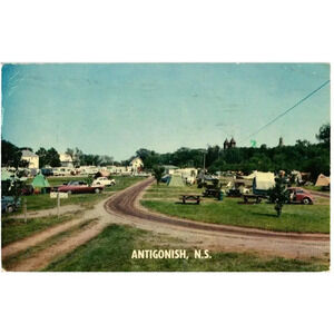 Whidden's Trailer Court & Camping Grounds Antigonish, N.S Canada Postcard